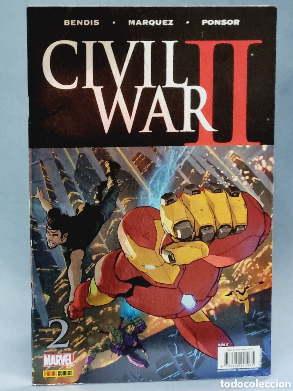 Comics : MUY BUEN ESTADO CIVIL WAR II 2 MARVEL PANINI
