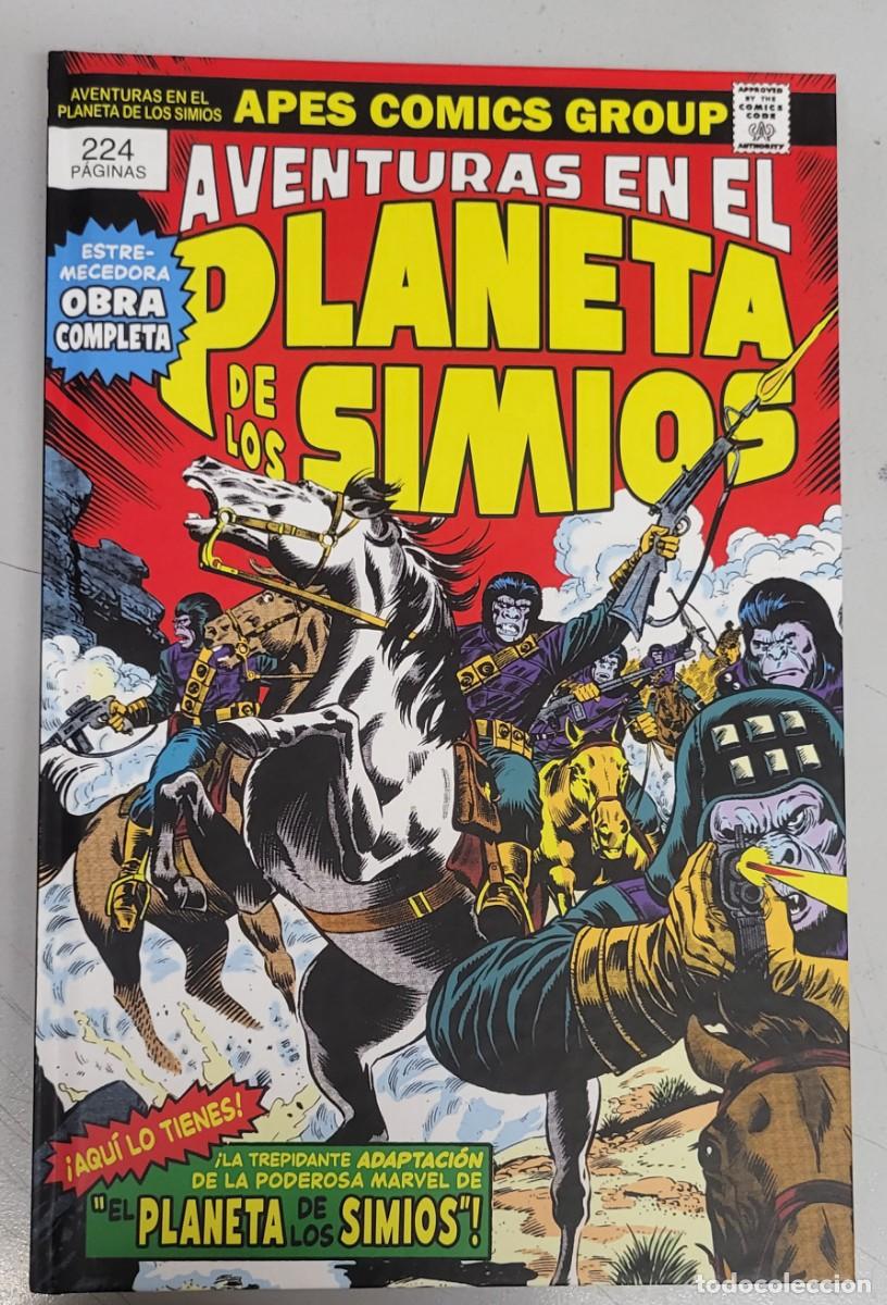 C&oacute;mics: AVENTURAS EN EL PLANETA DE LOS SIMIOS 1975 - 1976 / MARVEL - PANINI - Foto 1