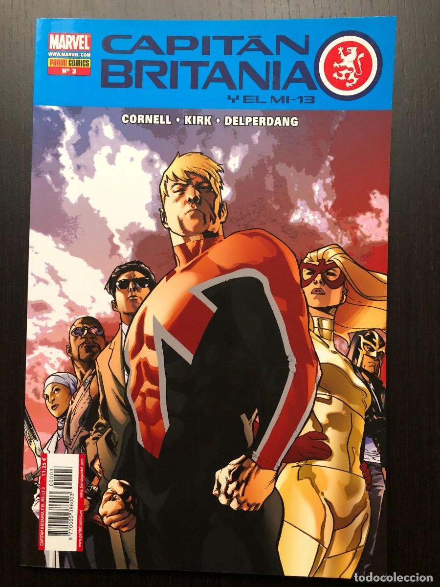 C&oacute;mics: Capit&aacute;n Britania y el MI-13, n.&ordm; 3 (Cornell, Kirk) Panini C&oacute;mics - Foto 1