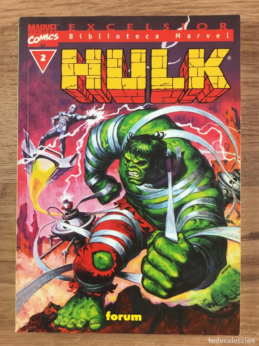 C&oacute;mics: BIBLIOTECA MARVEL - HULK - LOTE 6 PRIMEROS NUMEROS + N&ordm; 27 - Foto 3