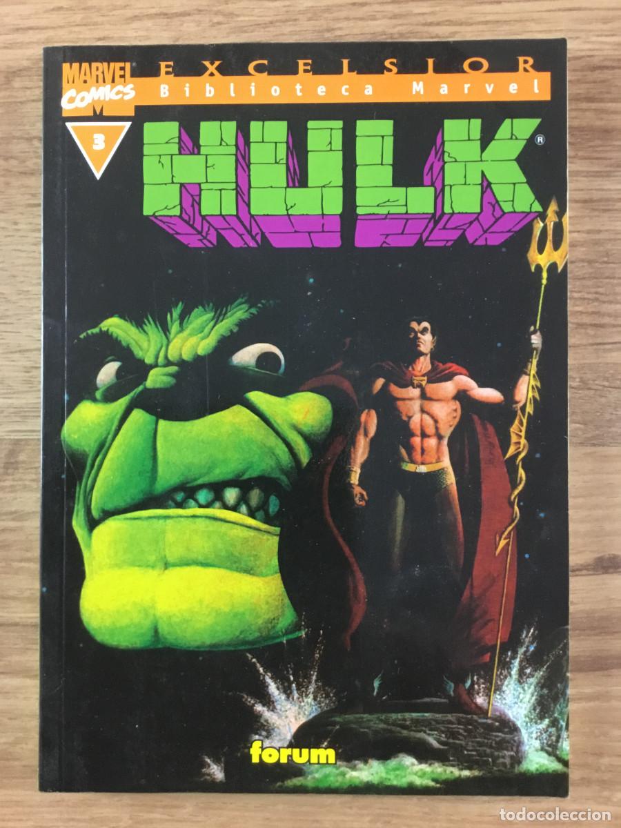 C&oacute;mics: BIBLIOTECA MARVEL - HULK - LOTE 6 PRIMEROS NUMEROS + N&ordm; 27 - Foto 4
