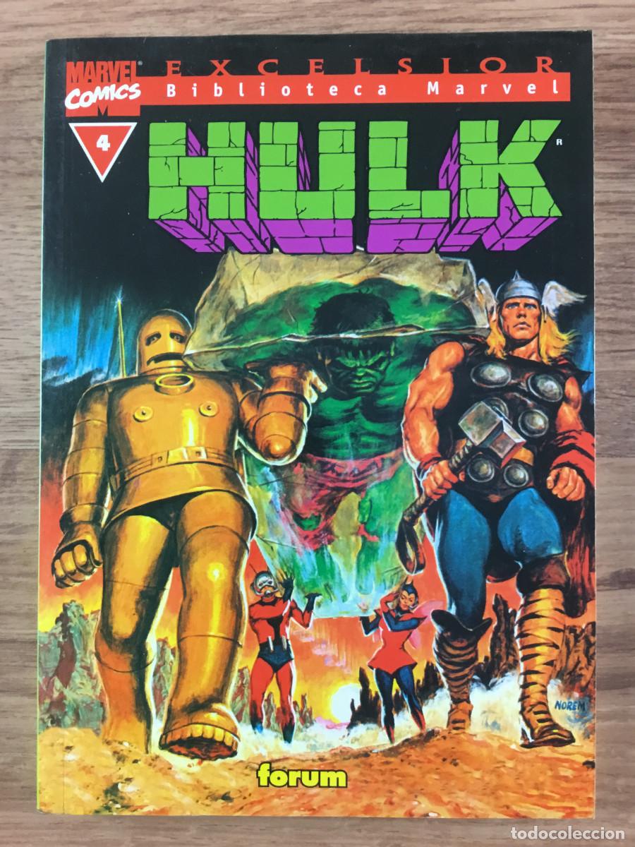 C&oacute;mics: BIBLIOTECA MARVEL - HULK - LOTE 6 PRIMEROS NUMEROS + N&ordm; 27 - Foto 5