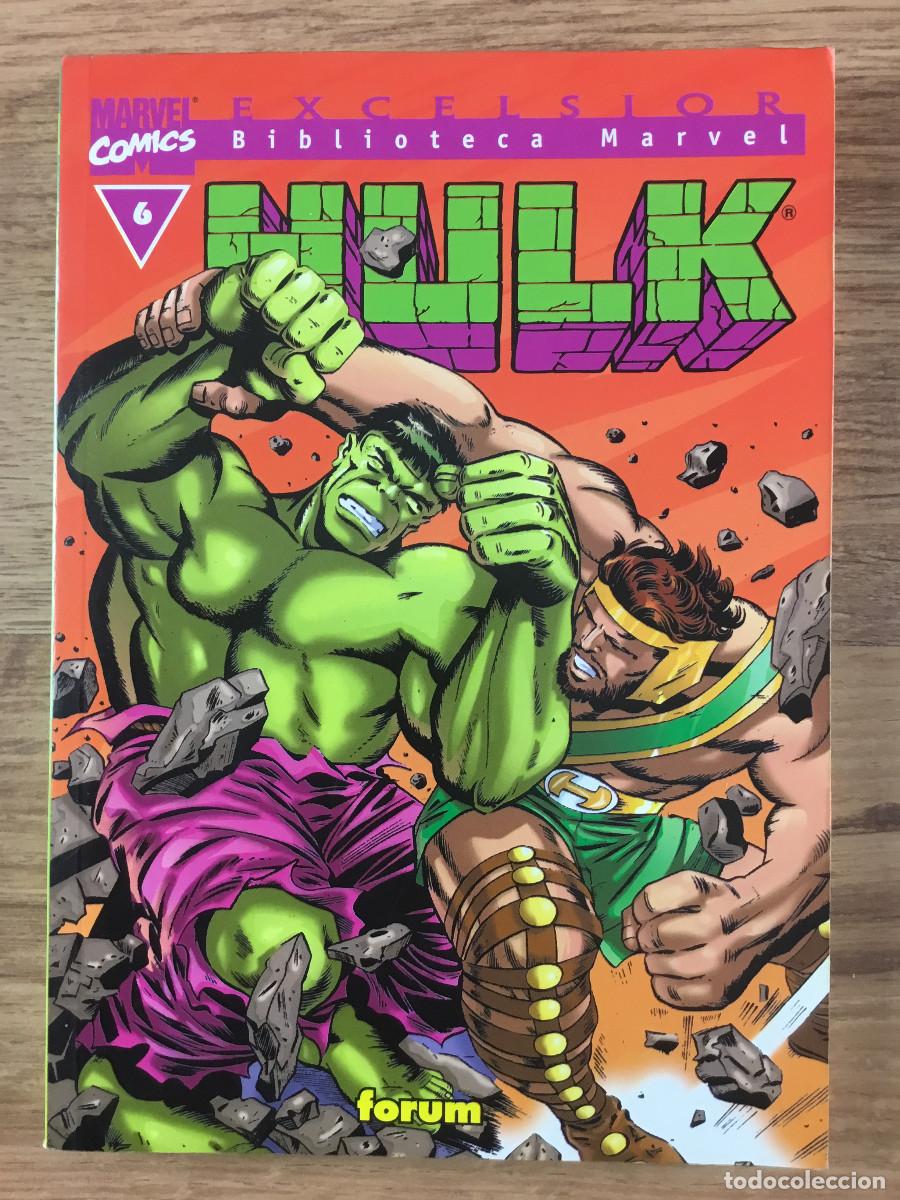 C&oacute;mics: BIBLIOTECA MARVEL - HULK - LOTE 6 PRIMEROS NUMEROS + N&ordm; 27 - Foto 7