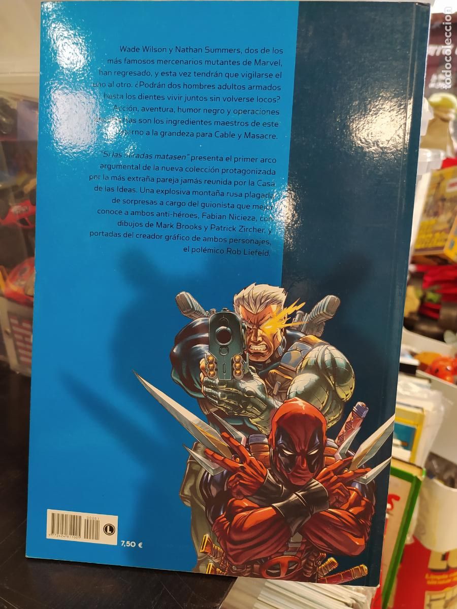 C&oacute;mics: Cable & Masacre.Si Las Miradas Matasen.Marvel.Panini - Foto 2