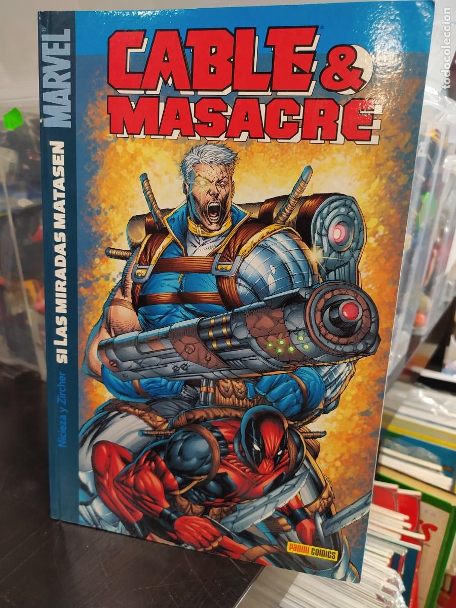 C&oacute;mics: Cable & Masacre.Si Las Miradas Matasen.Marvel.Panini - Foto 1