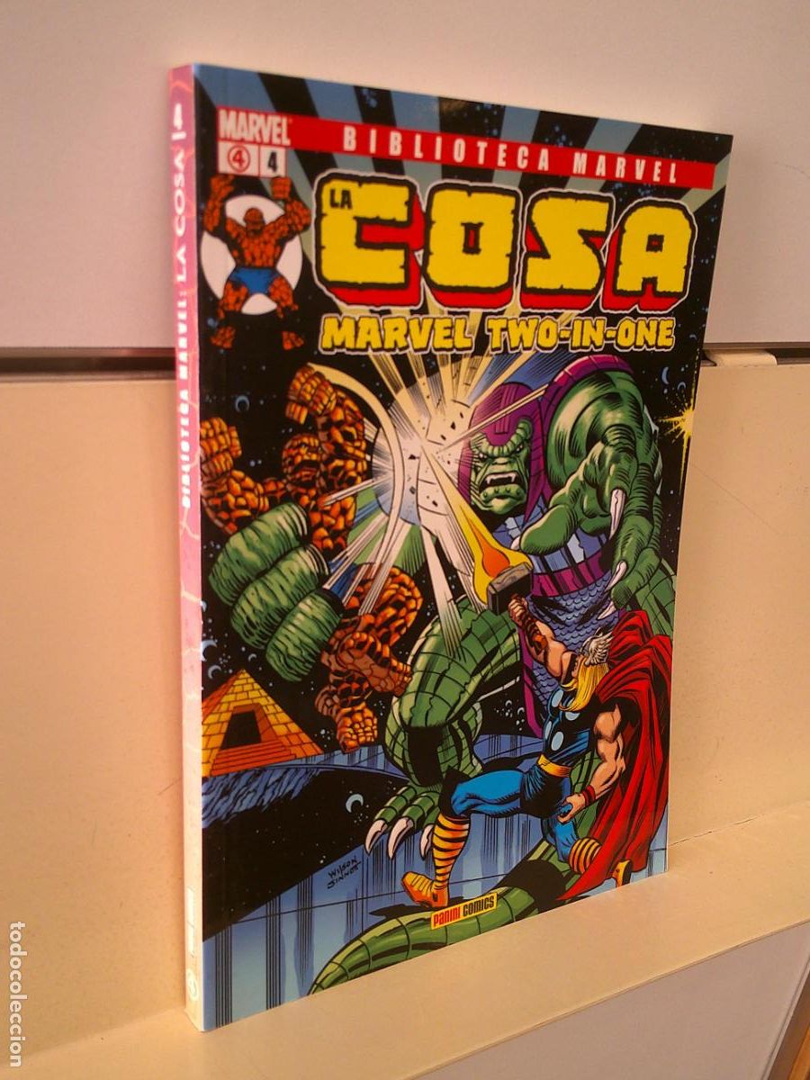 C&oacute;mics: BIBLIOTECA MARVEL EXCELSIOR LA COSA MARVEL TWO-IN-ONE N&ordm; 4 - PANINI - Foto 1