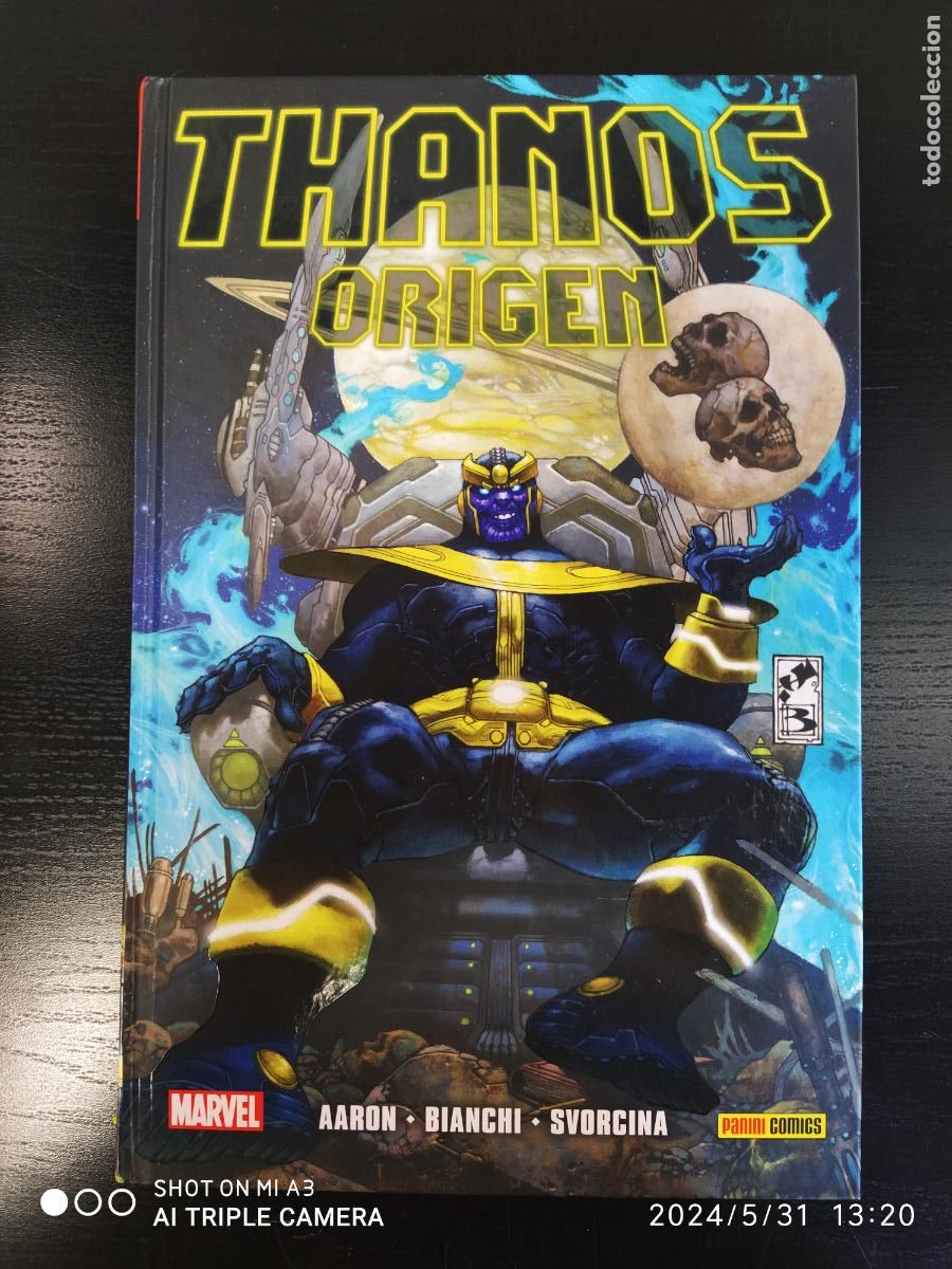 C&oacute;mics: Thanos ORIGEN 100% Marvel HC Aaron / Bianchi - Foto 1
