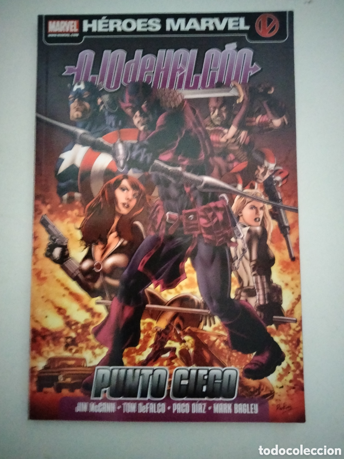 C&oacute;mics: Ojo de halc&oacute;n h&eacute;roes marvel punto viego - Foto 1