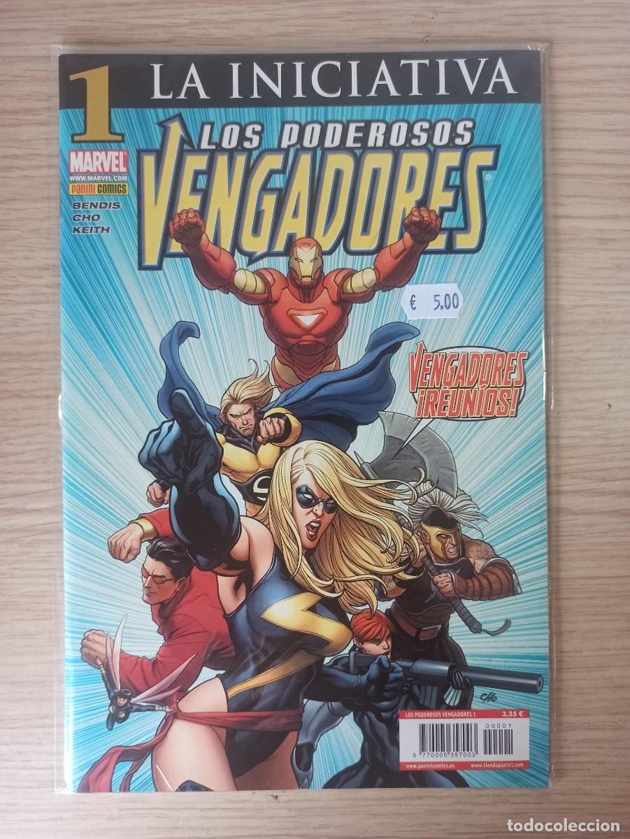 C&oacute;mics: LOS PODEROSOS VENGADORES - LA INICIATIVA (Ed. Panini Comics) N&ordm; 1 - Foto 1