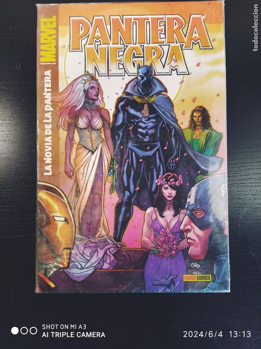 C&oacute;mics: PANTERA NEGRA N. 2 LA NOVIA DE LA PANTERA DE PANIINI - Foto 1