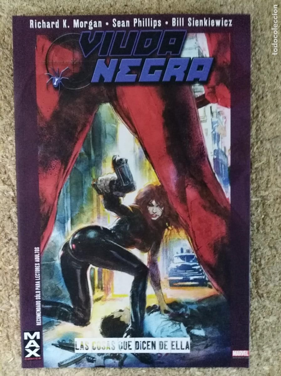 C&oacute;mics: Viuda Negra.Las cosas que dicen de ella.Max.Panini - Foto 1