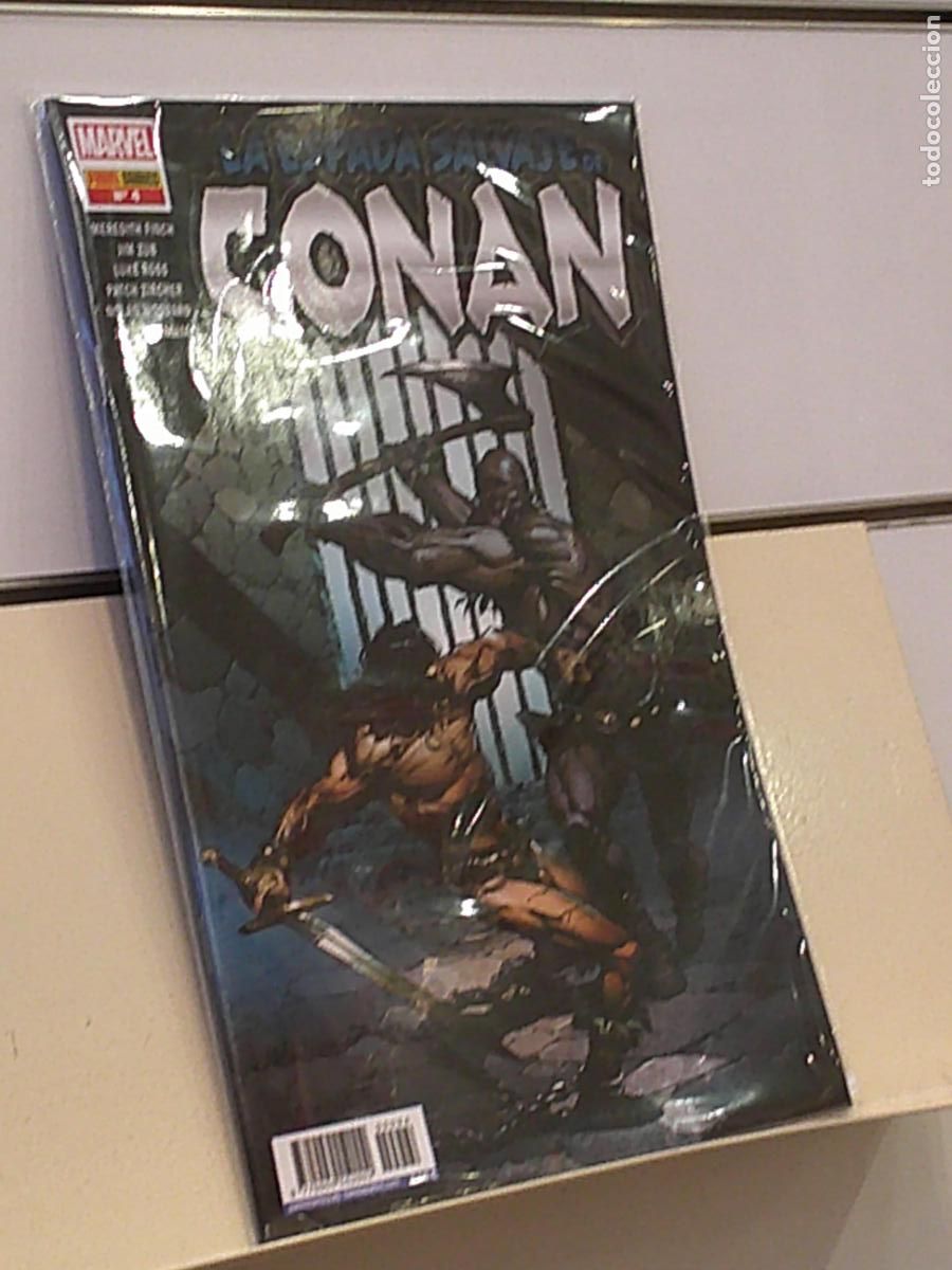 C&oacute;mics: LA ESPADA SALVAJE DE CONAN N&ordm; 4 MARVEL - PANINI - Foto 1