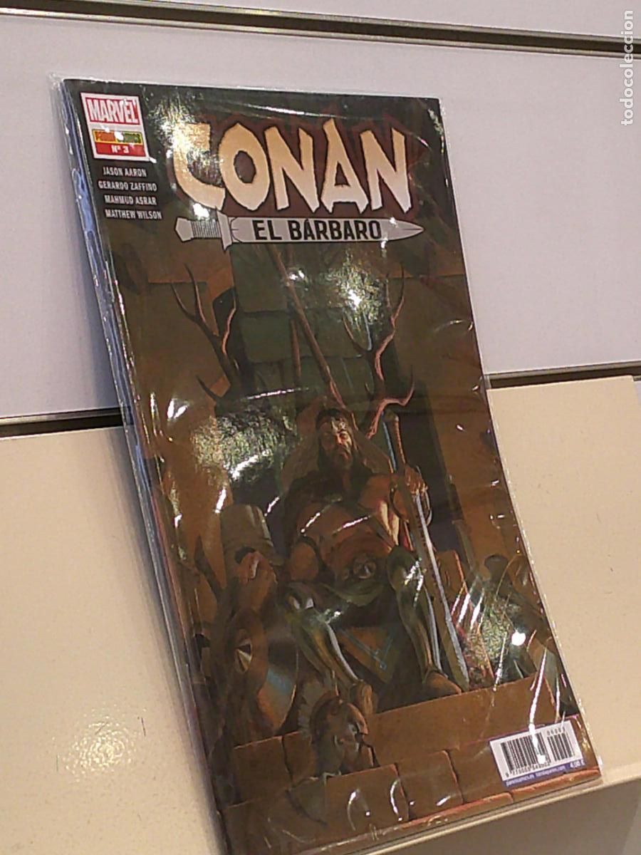 C&oacute;mics: CONAN EL BARBARO N&ordm; 3 MARVEL - PANINI - Foto 1