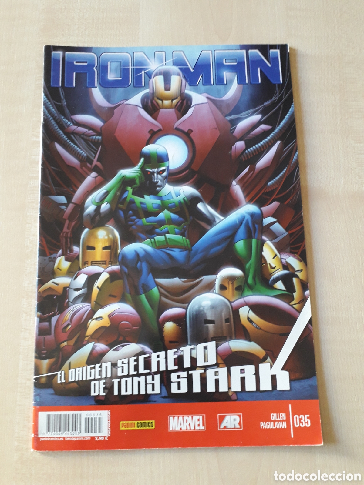 C&oacute;mics: Iron Man num 35. Ed Panini - Foto 1