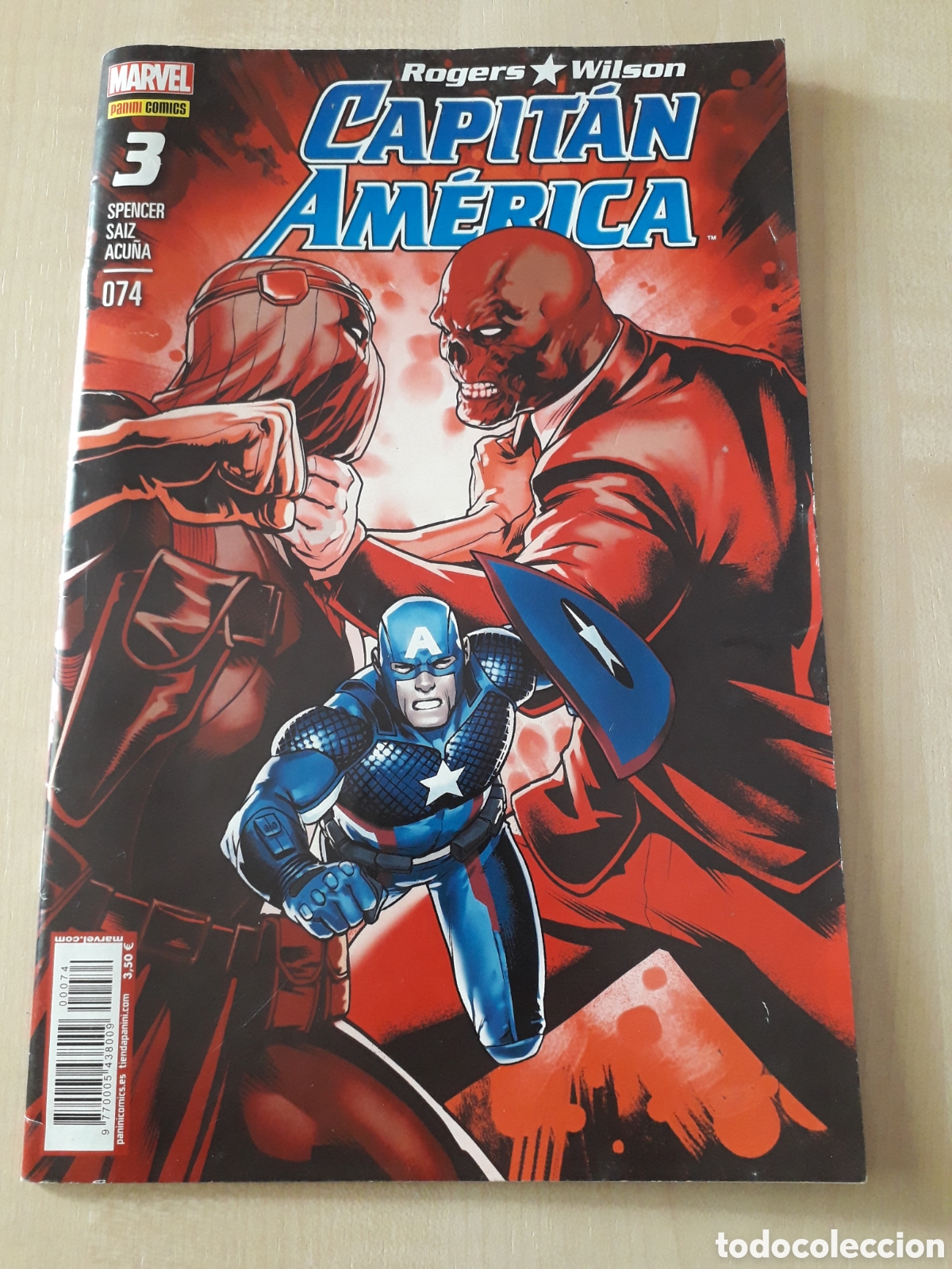 C&oacute;mics: Capit&aacute;n Am&eacute;rica n&uacute;mero 3 / 74 - Foto 1