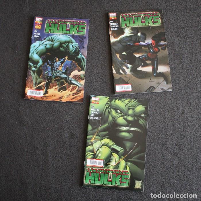 C&oacute;mics: LOTE 3 COMICS LOS INCREIBLES HULKS 3 9 12 PANINI MARVEL