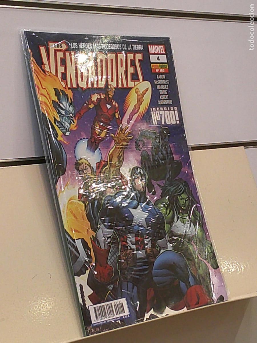 C&oacute;mics: LOS VENGADORES N&ordm; 4-103 MARVEL - PANINI - Foto 1