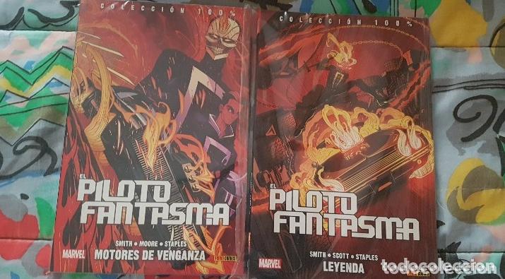 C&oacute;mics: 100% MARVEL - PILOTO FANTASMA (OBRA COMPLETA 2 TOMOS) - PANINI