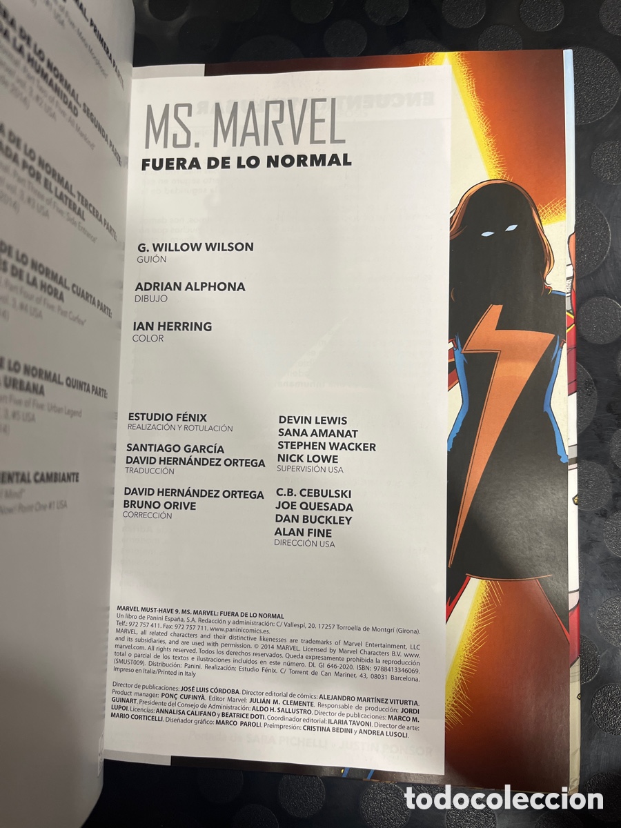 C&oacute;mics: MARVEL MUST HAVE N.9 MS MARVEL : FUERA DE LO NORMAL ( 2020/&hellip; ) - Foto 3