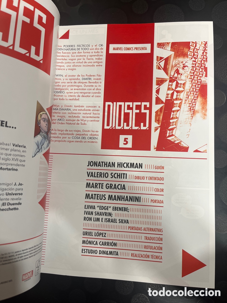C&oacute;mics: D.I.O.S.E.S. N.5 DIOSES ( 2024 ) - Foto 3