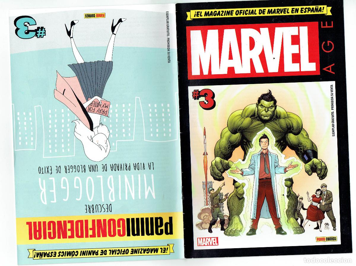Comics: EL MAGAZINE OFICIAL DE MARVEL EN ESPA&Ntilde;A. MARVEL AGE. N&ordm; 3. PANINI COMICS. (C/X)