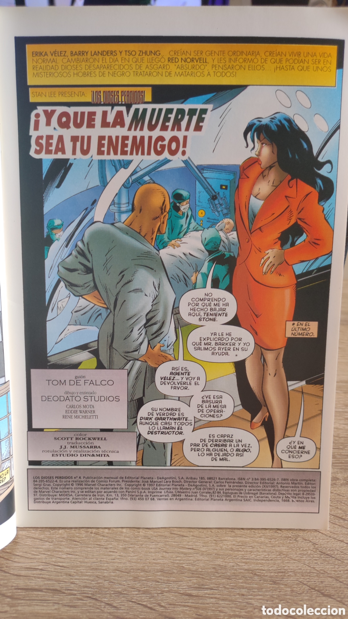 C&oacute;mics: Los Dioses Perdidos 4 Marvel Comics - Foto 2