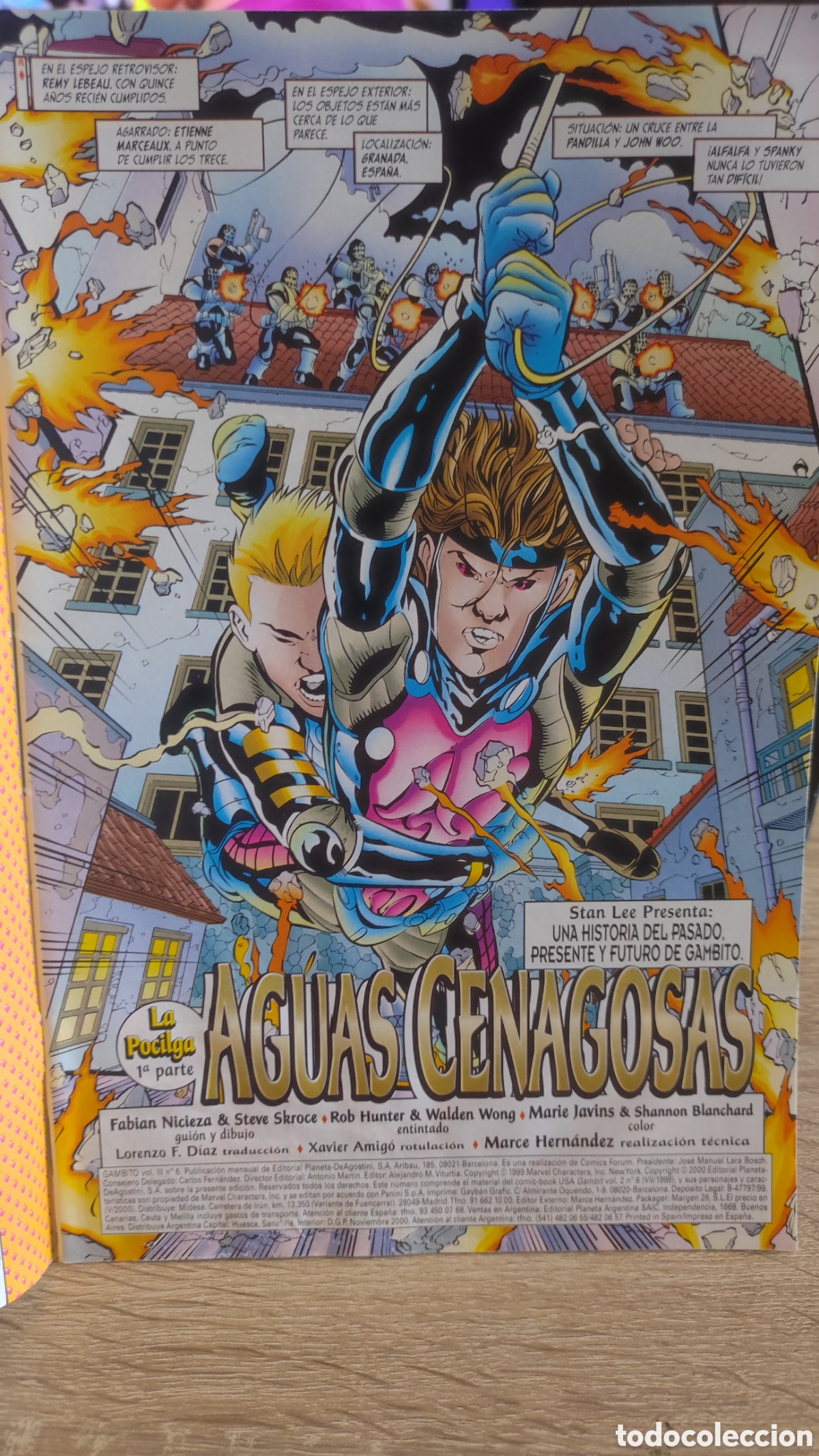 C&oacute;mics: Gambito 6 Marvel Comics - Foto 2