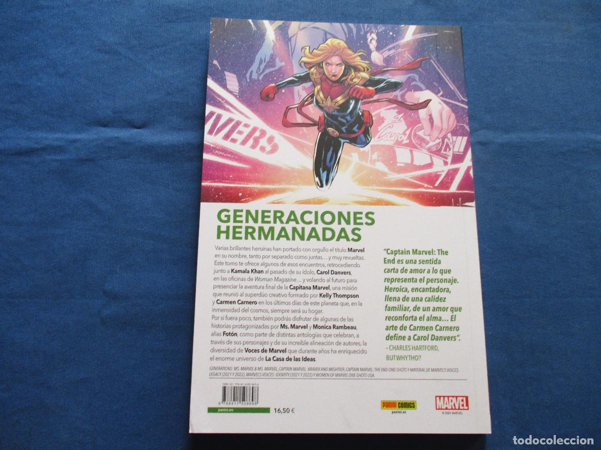 C&oacute;mics: MARVEL / CAPITANA MARVEL de KELLY THOMPSON &middot; TOMO R&Uacute;STICA &middot; THE MARVELS - Foto 3