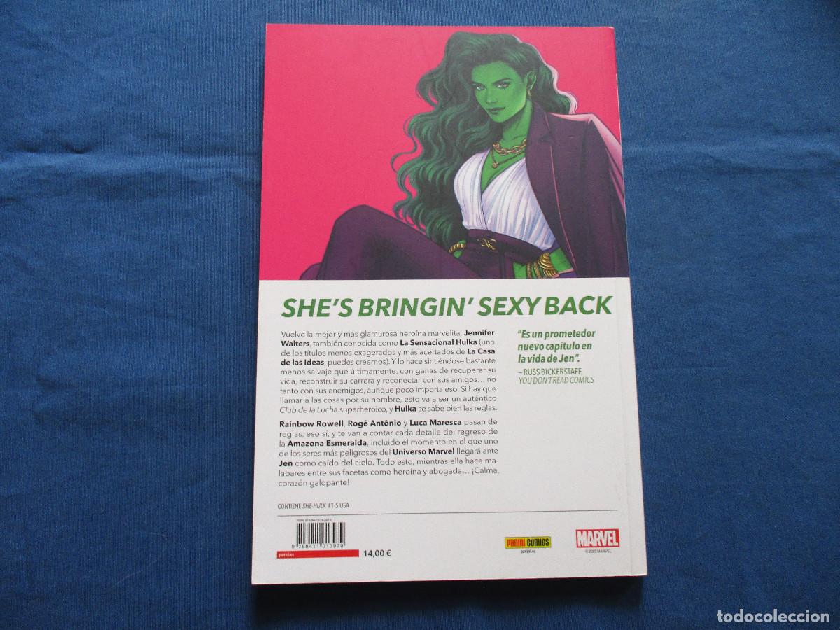 C&oacute;mics: MARVEL / HULKA &middot; TOMO R&Uacute;STICA N.&ordm; 1 EMPEZAR DE CERO - Foto 3