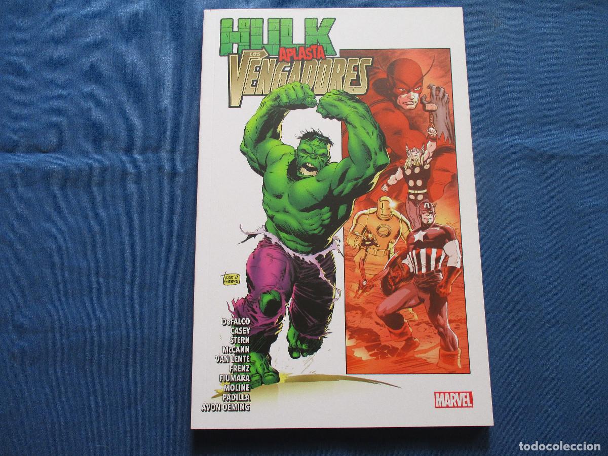 C&oacute;mics: MARVEL / HULK APLASTA LOS VENGADORES &middot; TOMO R&Uacute;STICA - Foto 1