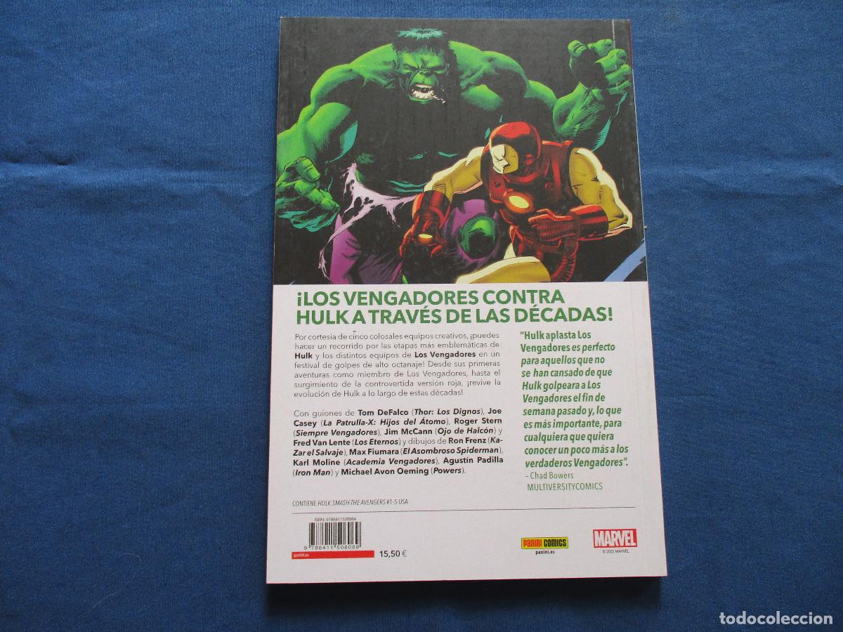 C&oacute;mics: MARVEL / HULK APLASTA LOS VENGADORES &middot; TOMO R&Uacute;STICA - Foto 3
