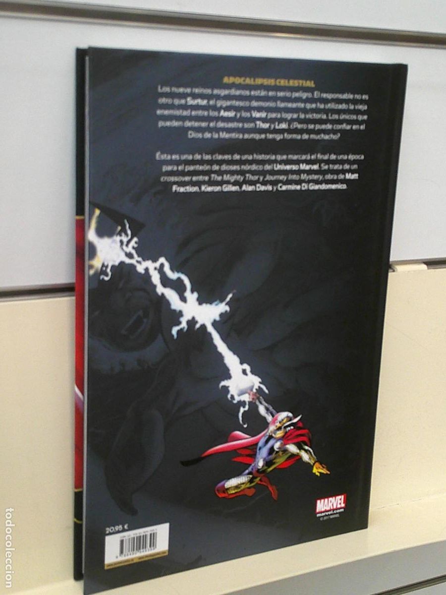 C&oacute;mics: THOR ARDE TODO - MARVEL DELUXE - PANINI - Foto 2