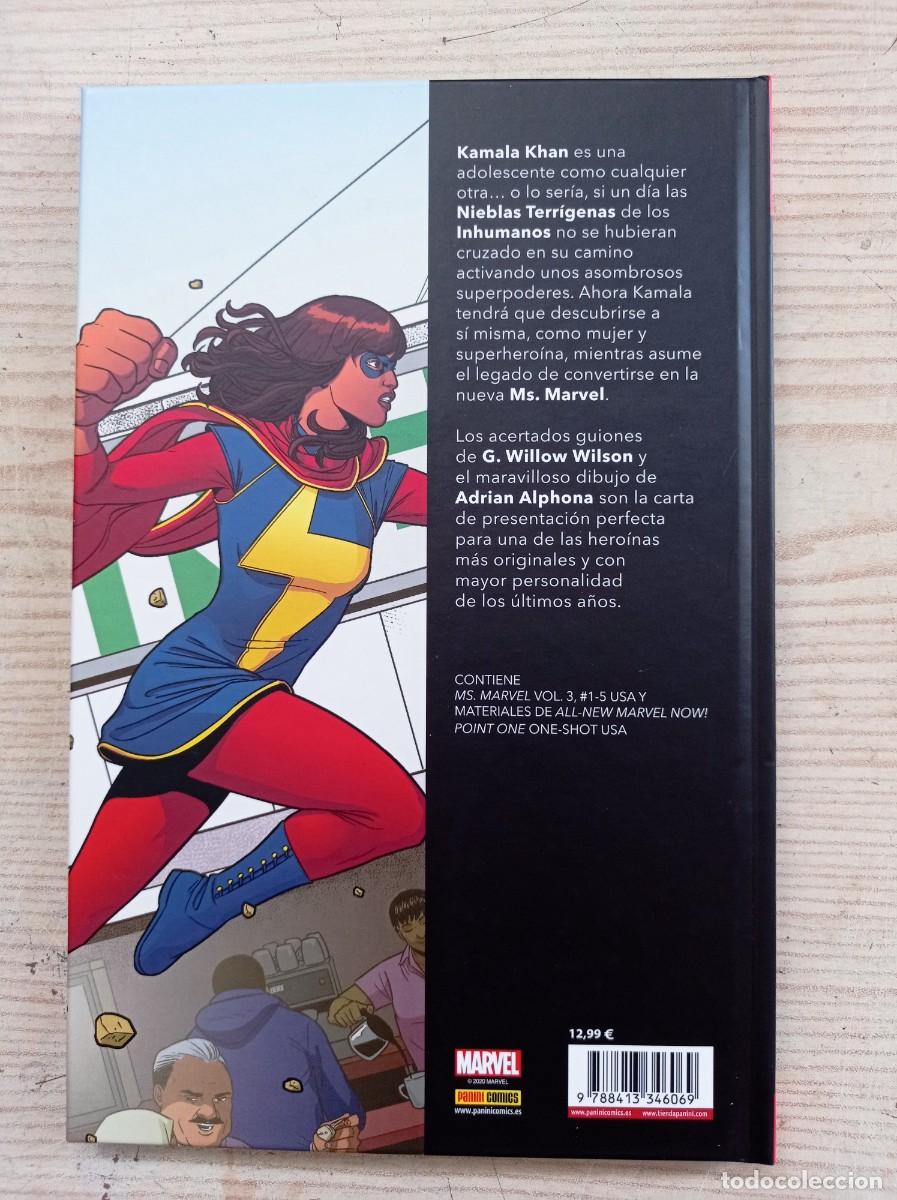 C&oacute;mics: MS. Marvel - Fuera De Lo Normal - G. Willow Wilson - Adrian Alphona - 2020 - Panini - Foto 5