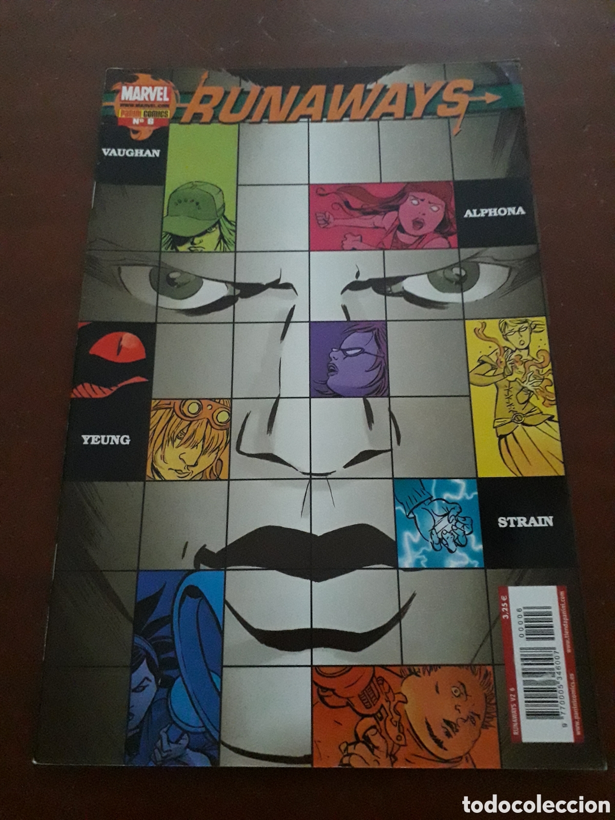 Comics : Runaways vol 2 n&uacute;mero 6. Muy buen estado