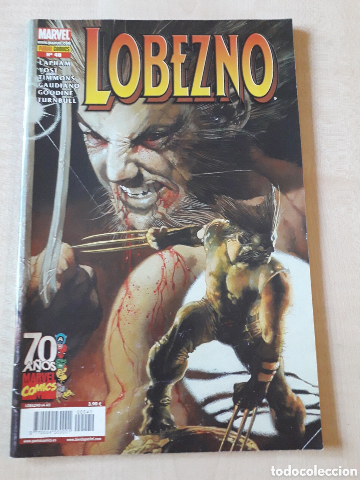 C&oacute;mics: Lobezno n&uacute;mero 40. Ed panini - Foto 1