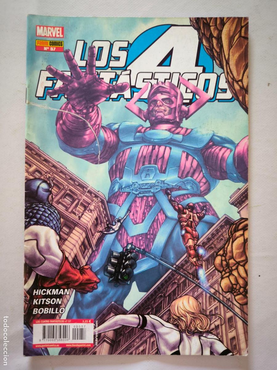 C&oacute;mics: LOS 4 FANTASTICOS N&ordm; 57 - MARVEL, PANINI (FE) - Foto 1
