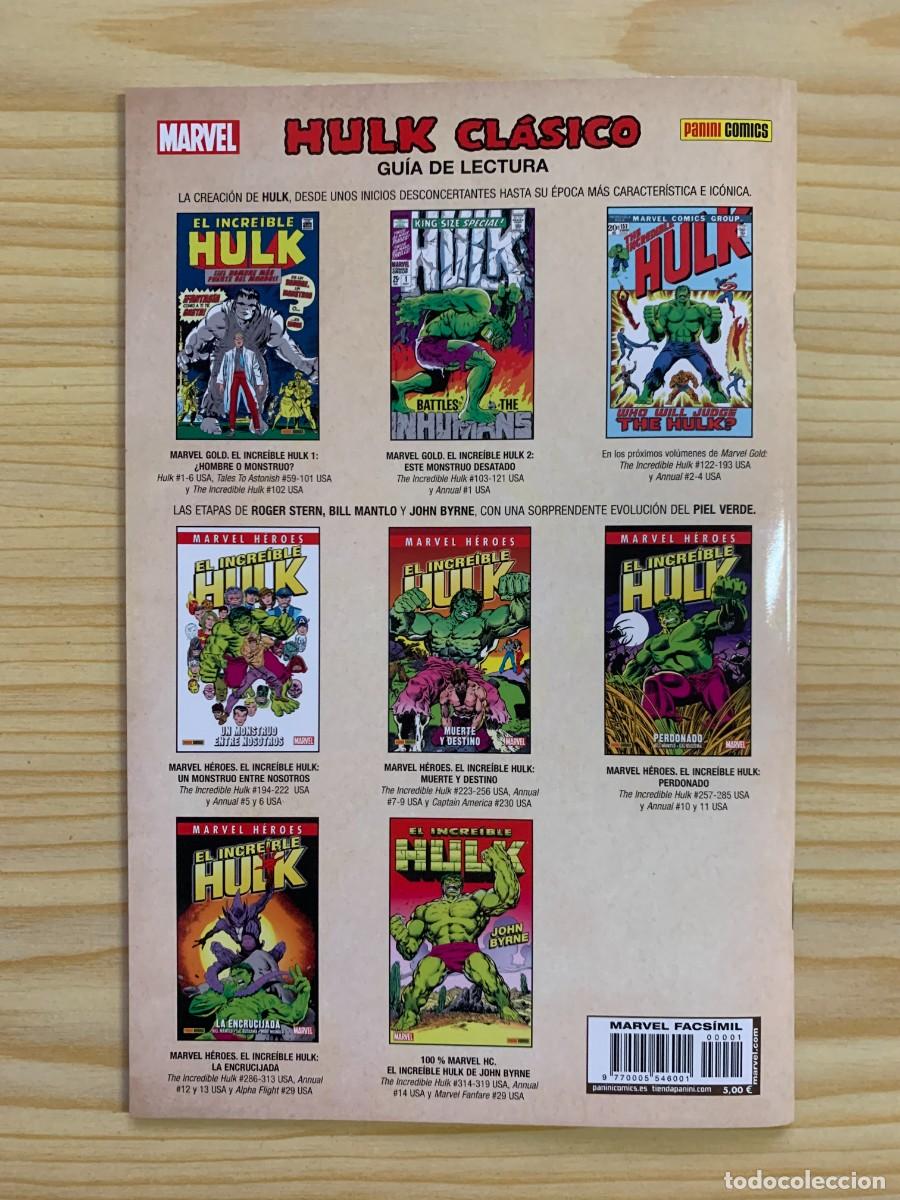 C&oacute;mics: Marvel Facs&iacute;mil: El Incre&iacute;ble Hulk 181 - D1 - Foto 5