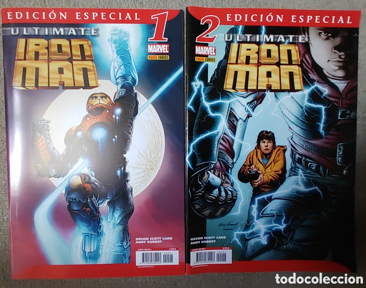 C&oacute;mics: ULTIMATE IRON MAN (2 n&uacute;meros completa) - Foto 1
