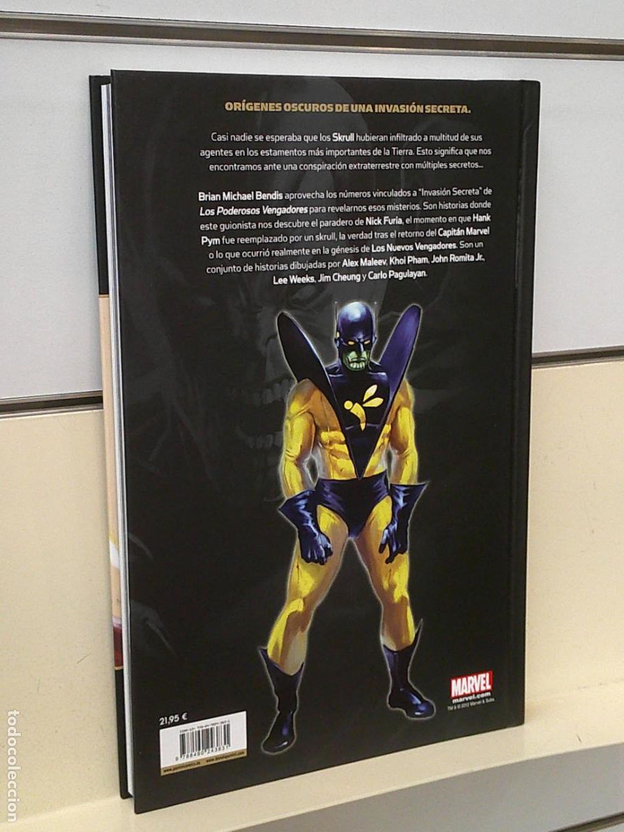 C&oacute;mics: LOS PODEROSOS VENGADORES N&ordm; 3 INVASION SECRETA - MARVEL DELUXE - PANINI - Foto 4