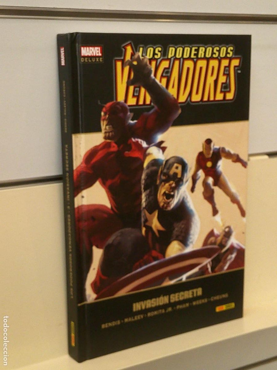 C&oacute;mics: LOS PODEROSOS VENGADORES N&ordm; 3 INVASION SECRETA - MARVEL DELUXE - PANINI - Foto 1