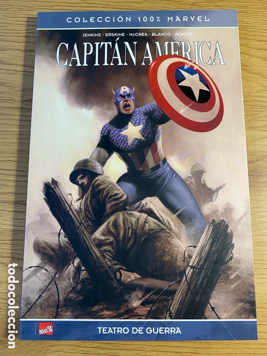 C&oacute;mics: CAPIT&Aacute;N AM&Eacute;RICA: TEATRO DE GUERRA 100% MARVEL PANINI IMPECABLE - Foto 2