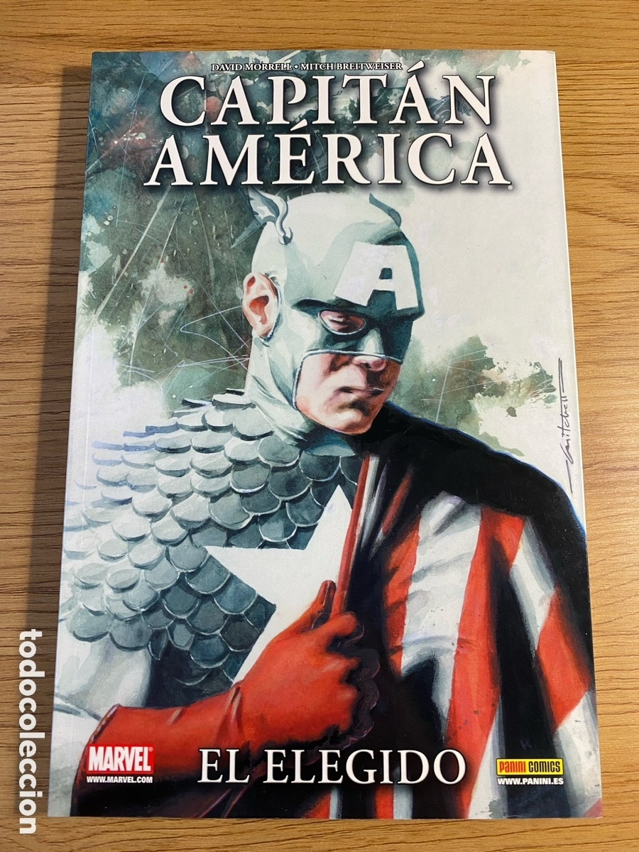 C&oacute;mics: CAPIT&Aacute;N AM&Eacute;RICA: EL ELEGIDO 100% MARVEL PANINI IMPECABLE - Foto 2