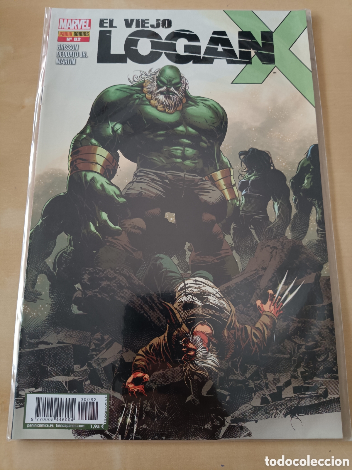 C&oacute;mics: C&Oacute;MIC EL VIEJO LOGAN N&deg; 82 MARVEL PANINI - Foto 1