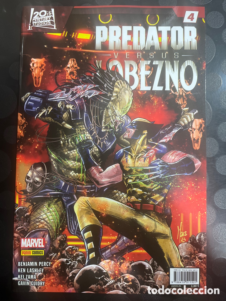 C&oacute;mics: PREDATOR VERSUS LOBEZNO N.4 EL CHOQUE SO&Ntilde;ADO ( 2024 ) - Foto 1