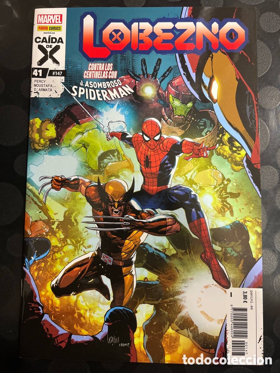 Comics : LOBEZNO VOL.5 N.147 / 41 ASOMBROSO SPIDERMAN : EL ÚLTIMO MUTANTE ( 2011/… )