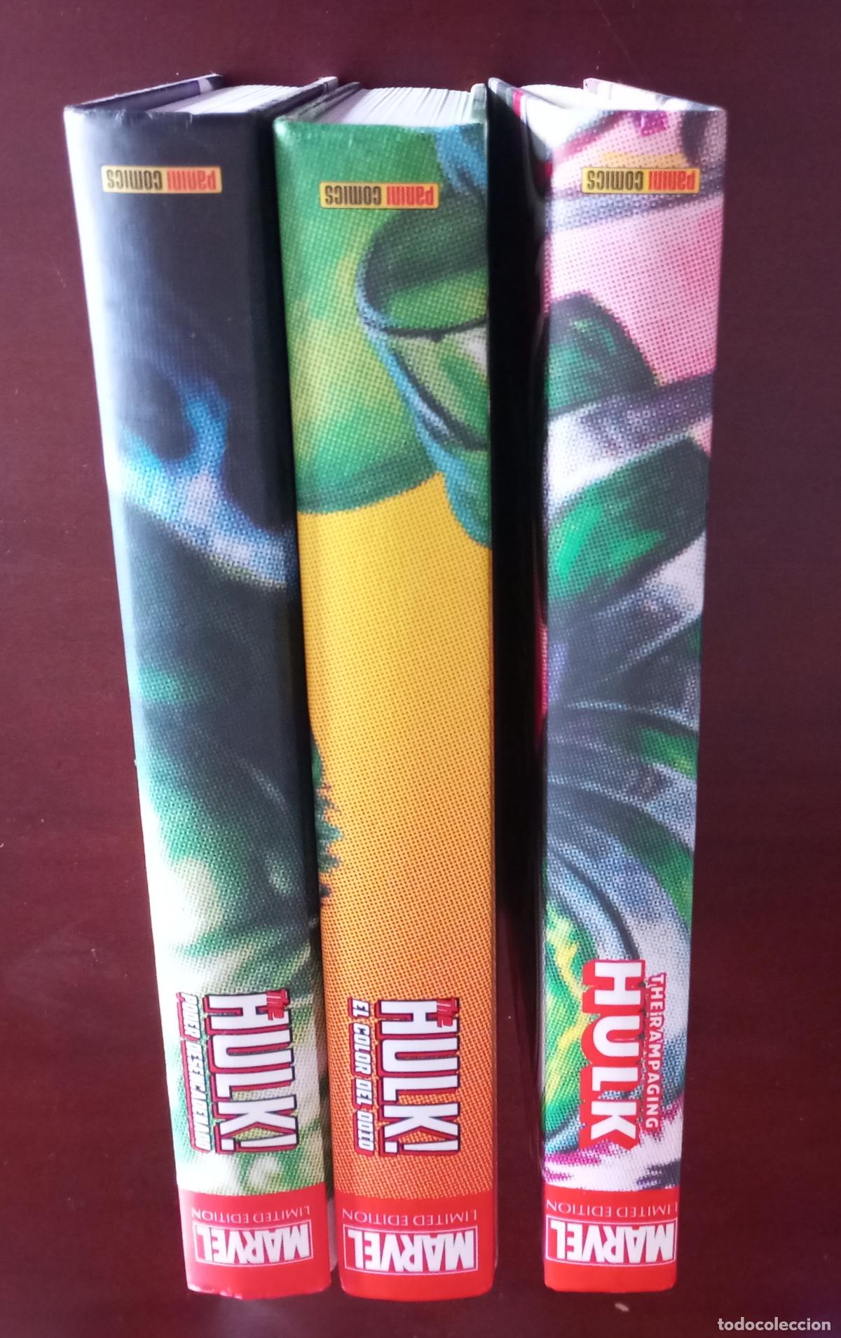 C&oacute;mics: HULK - PANINI LIMITED EDITION - COLECCION COMPLETA 3 TOMOS - MBE - Foto 2