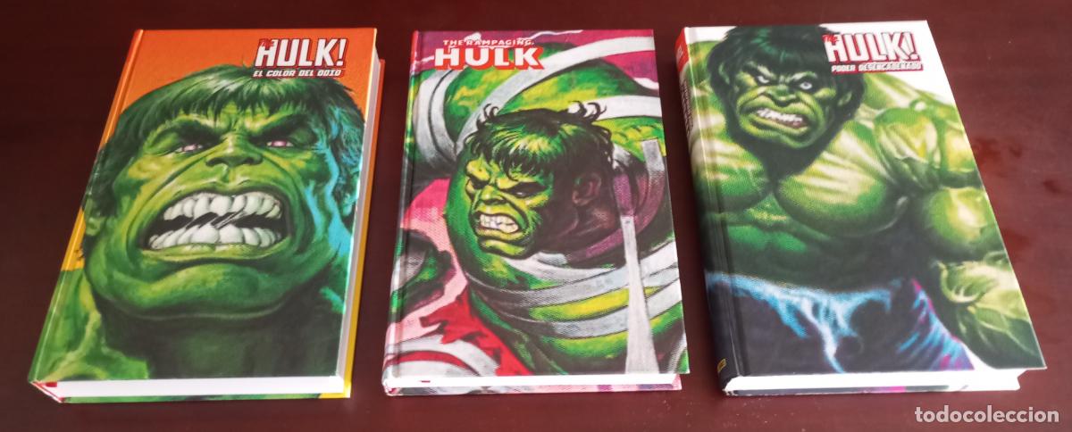 C&oacute;mics: HULK - PANINI LIMITED EDITION - COLECCION COMPLETA 3 TOMOS - MBE - Foto 1