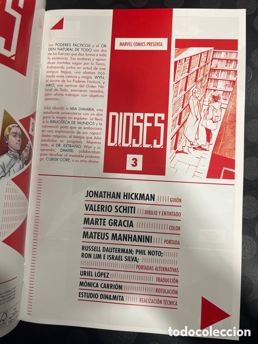 C&oacute;mics: D.I.O.S.E.S. N.3 DIOSES ( 2024 ) - Foto 3