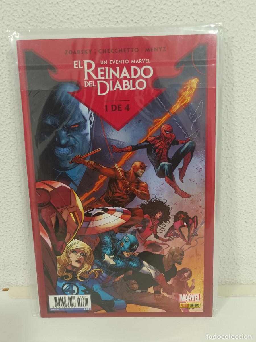 C&oacute;mics: EL REINADO DEL DIABLO - Coleccion Completa - 4 numeros - Marvel - Panini - Foto 2
