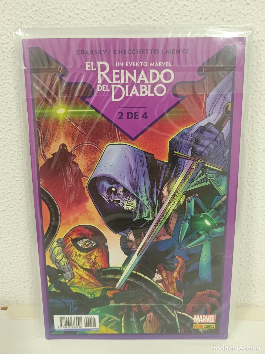 C&oacute;mics: EL REINADO DEL DIABLO - Coleccion Completa - 4 numeros - Marvel - Panini - Foto 3